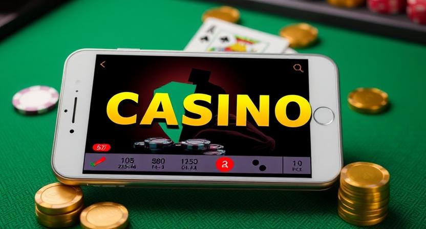 33BDD mobile casino app interface