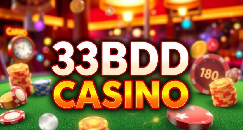 33BDD casino online gaming interface