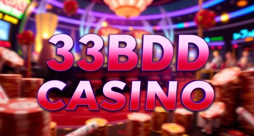 Variety of slot machines available on 33BDD