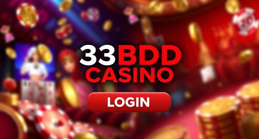 Account dashboard after 33BDD login